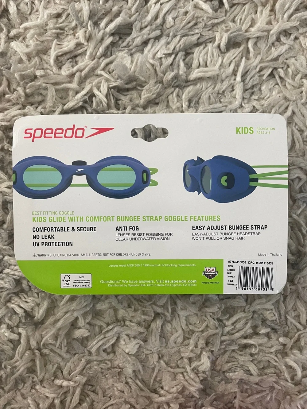 Speedo Kids' Glide Swim Goggles